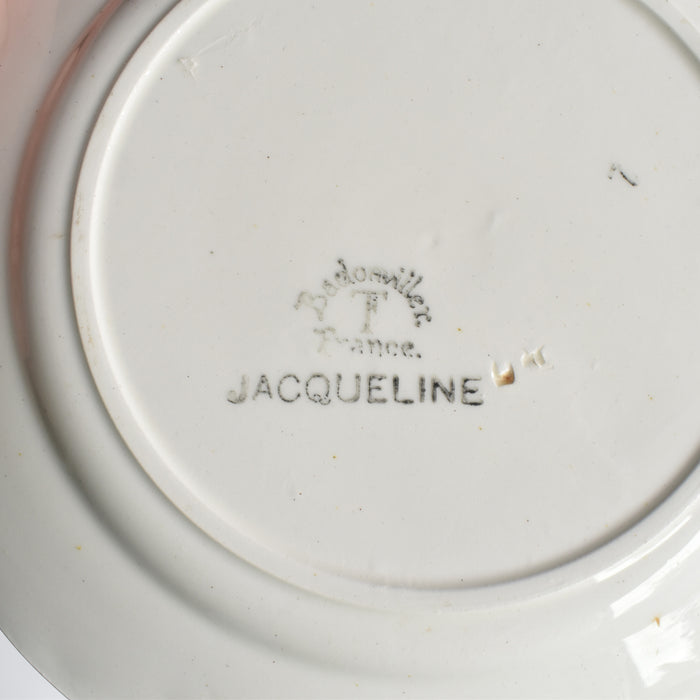 アンティークデザートプレート バドンヴィレー Jacqueline A