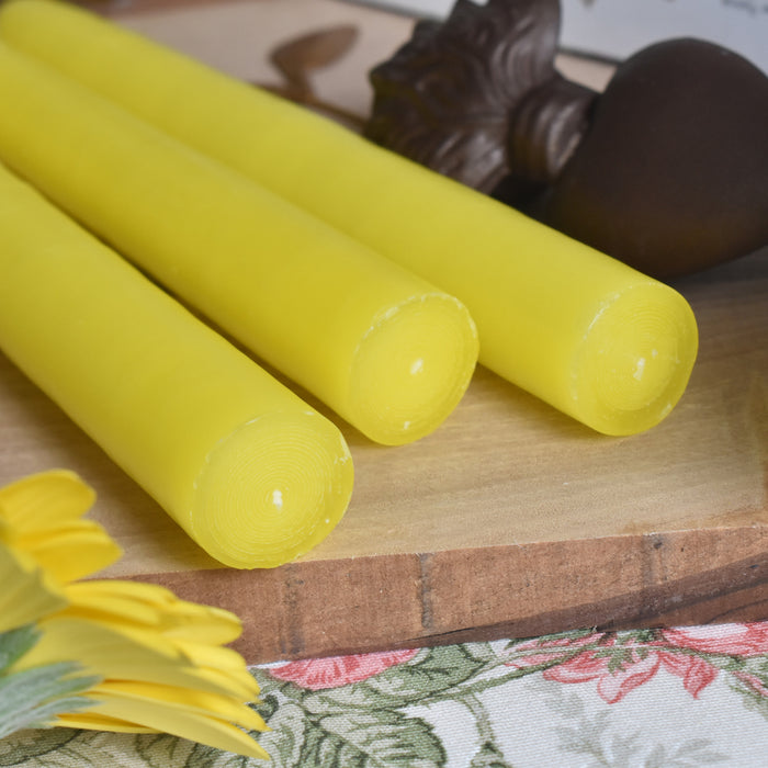 シエルジュコニック　（テーパーキャンドル）　20cm Jaune （イェロー）