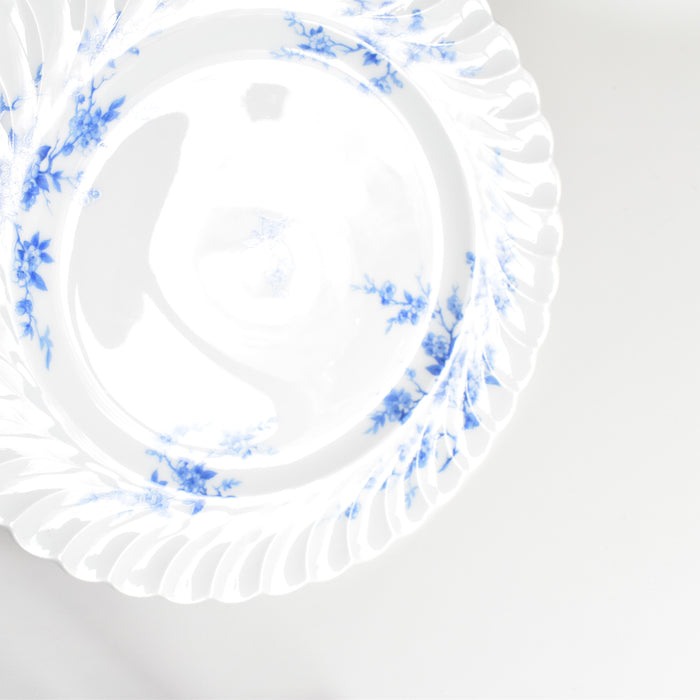 ヴィンテージプレート リモージュ アビランド Cerisier Bleu (スリジエ ブルー）A