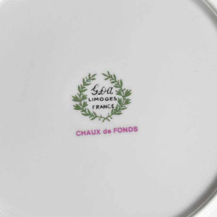 ヴィンテージ深皿 リモージュ GDA Chaux de Fonds（ショー・ドゥ・フォン） C