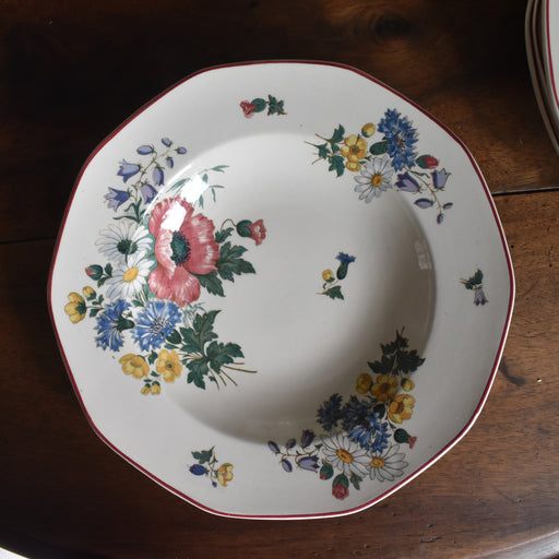 ンテージ深皿　ビレロイボッホ Fleurs des champs（フルール・デ・シャン）A