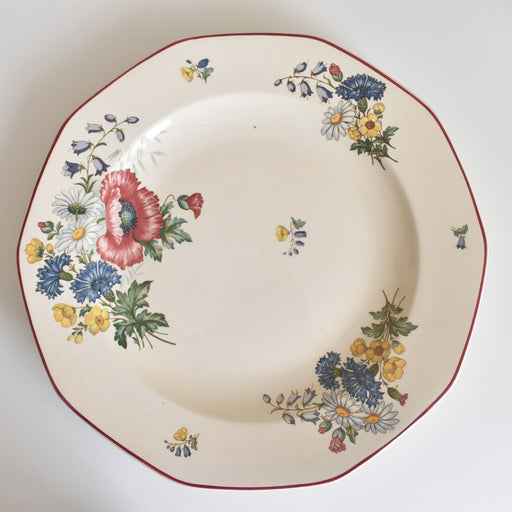 ヴィンテージ大皿　ビレロイボッホ Fleurs des champs（フルール・デ・シャン）35cm
