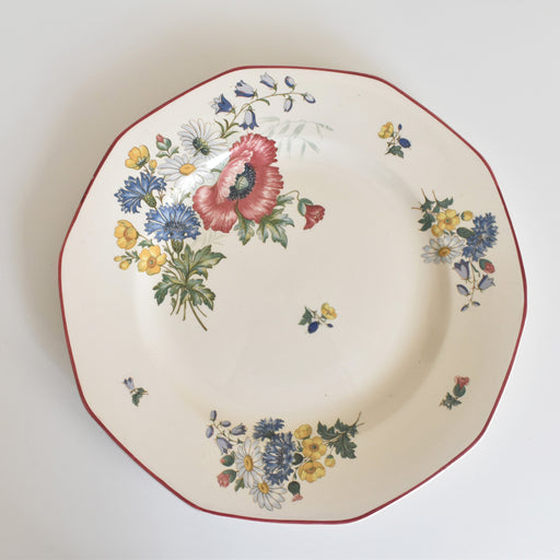 ヴィンテージ大皿　ビレロイボッホ Fleurs des champs（フルール・デ・シャン）31cm